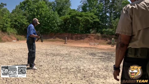 The Two Alphas Talk at the shooting Range