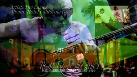Hotel California [Original] - Backing Track (with Vocals) - Eagles (1080p)