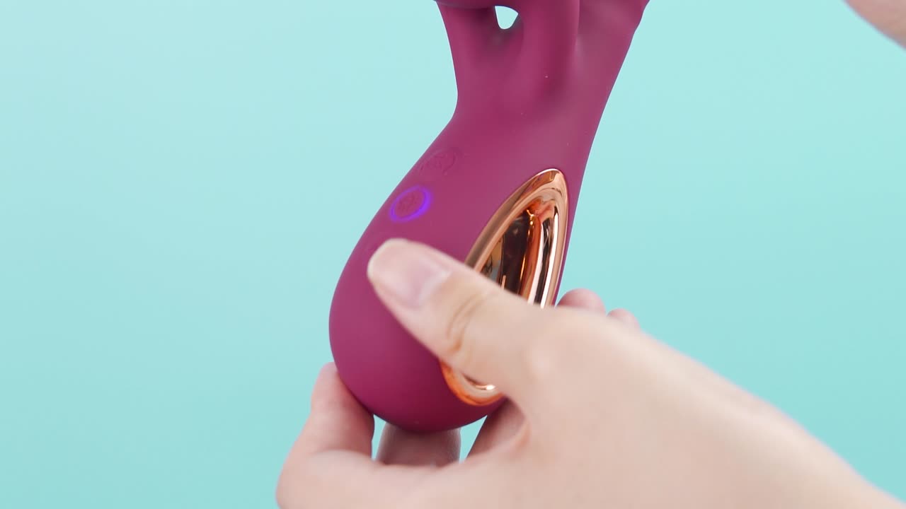 How to Use the Dual Stimulation Thumping & Vibration Rabbit Vibrator Maroon