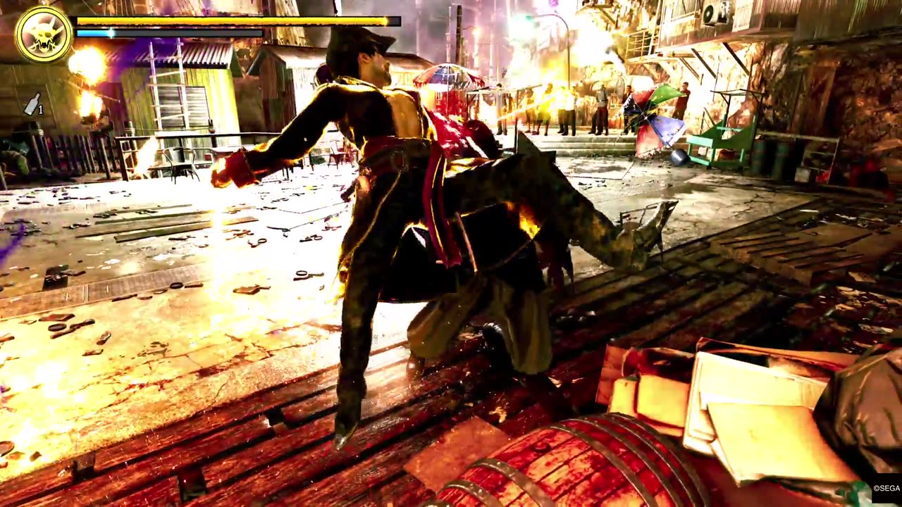 Like a Dragon Pirate Yakuza Gameplay