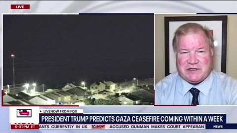 Trump predicts Gaza ceasefire coming within a week