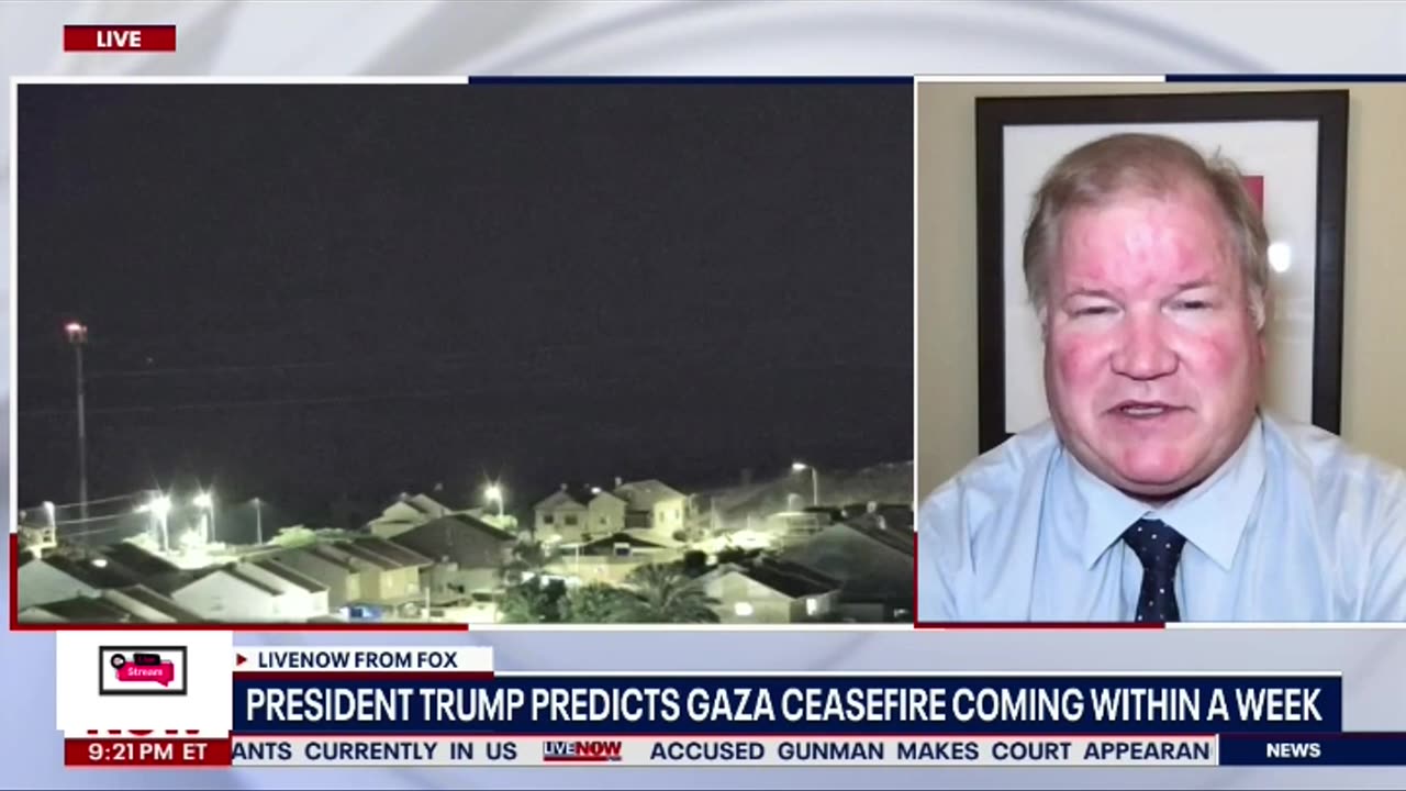 Trump predicts Gaza ceasefire coming within a week