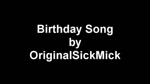Birthday Song