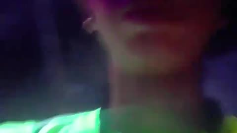 Part 4. Blooper. I didn't get selfie with tall orange skeleton.