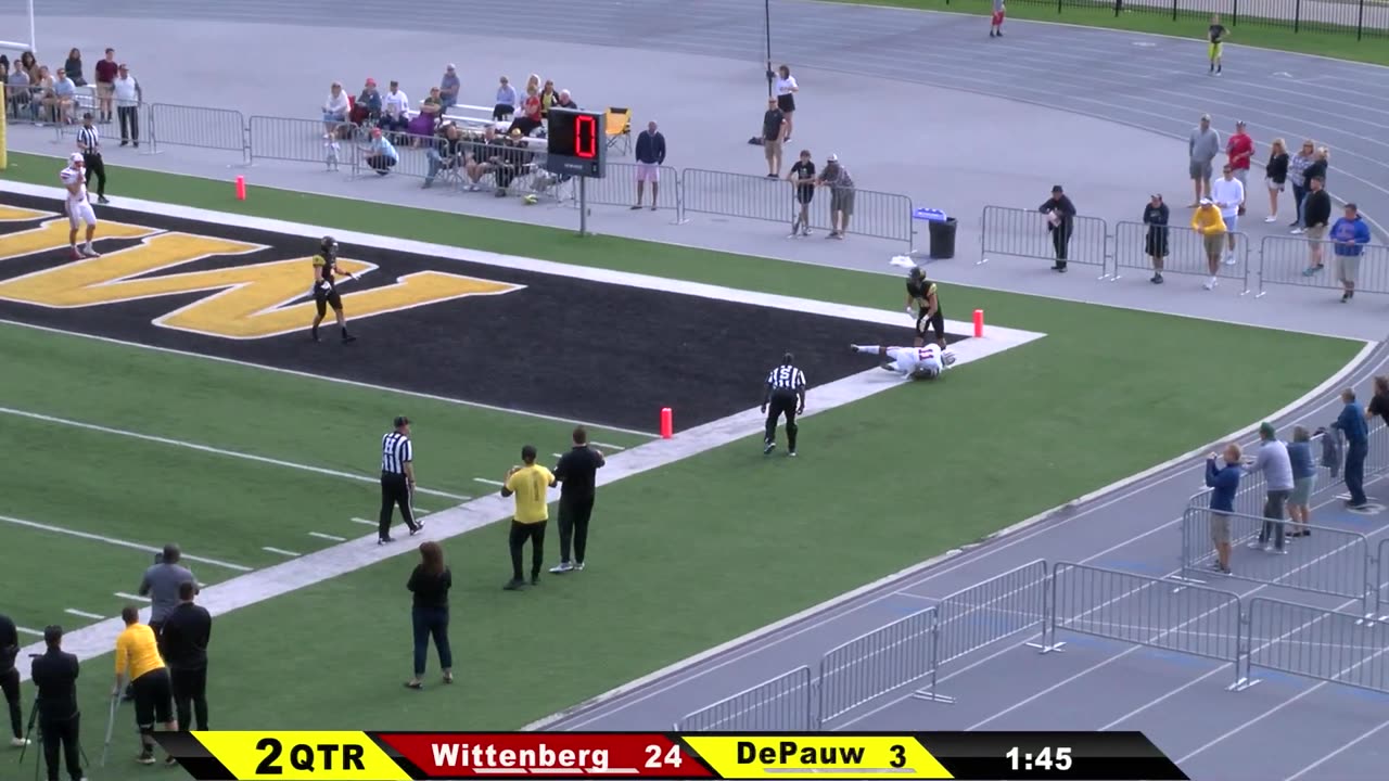 October 21, 2017 - #13 Wittenberg Bests #25 DePauw in Battle of NCAC Football Unbeatens