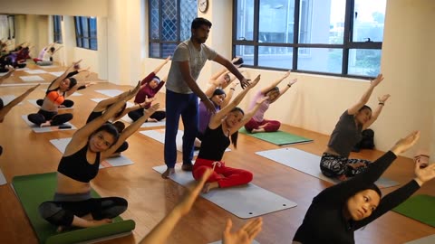 Yoga, women, lifestyle