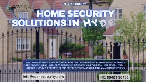 Home Security Solutions in Hyderabad - www.ezonesecurity.com
