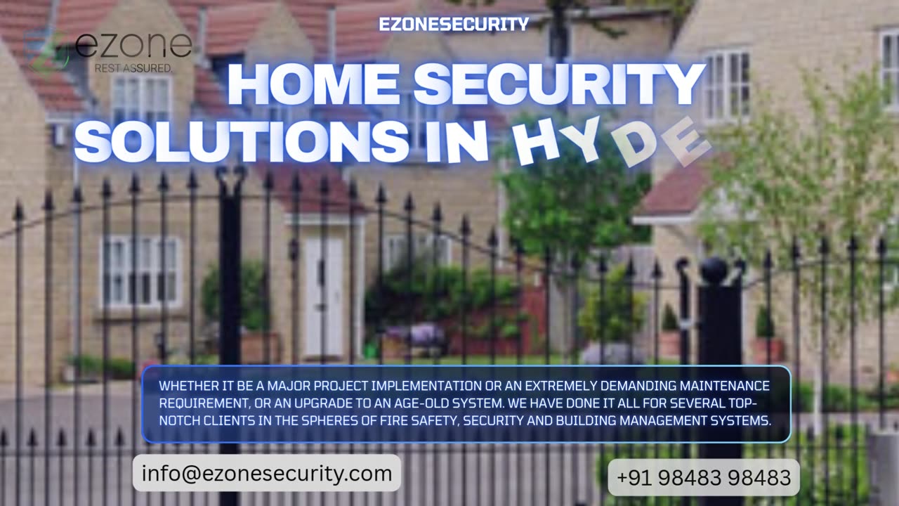 Home Security Solutions in Hyderabad - www.ezonesecurity.com