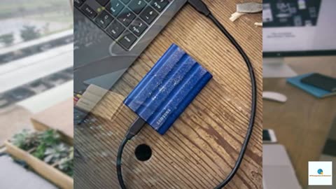 SAMSUNG T7 Shield 2TB, Portable SSD, up-to 1050MB/s, USB 3.2 Gen2, Rugged,IP65 Water & Dus