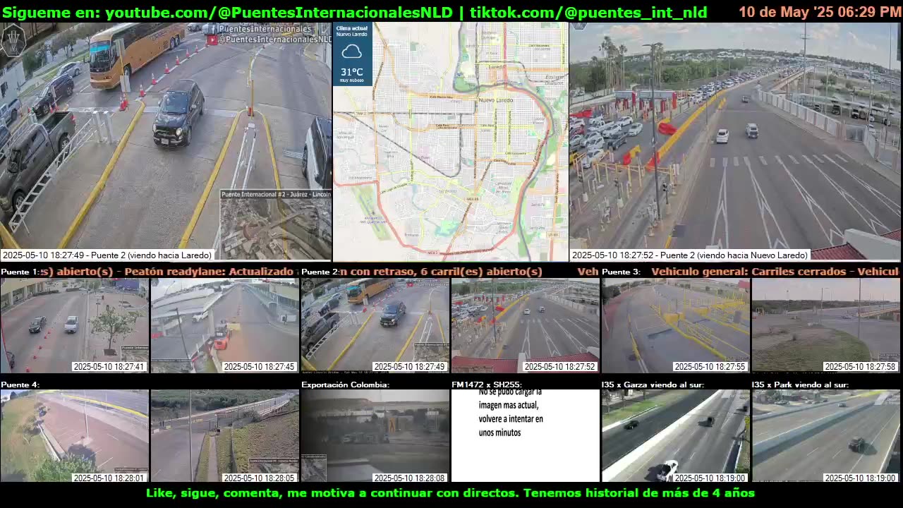 Puentes Internacionales NLD (Youtube / TikTok)