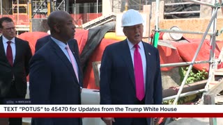 President Trump Visits the Federal Reserve