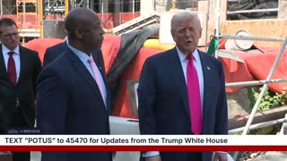 President Trump Visits the Federal Reserve