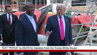 President Trump Visits the Federal Reserve