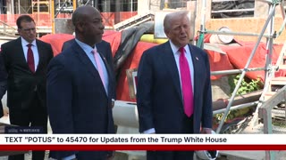 President Trump Visits the Federal Reserve