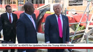 President Trump Visits the Federal Reserve