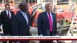 President Trump Visits the Federal Reserve