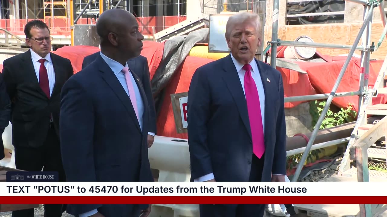 President Trump Visits the Federal Reserve