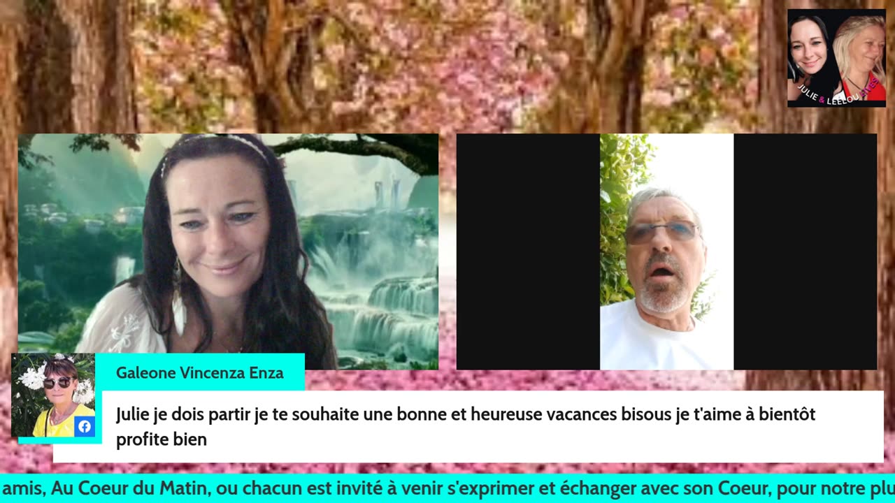 Au Coeur du Matin, Julie à Votre Ecoute 08/07