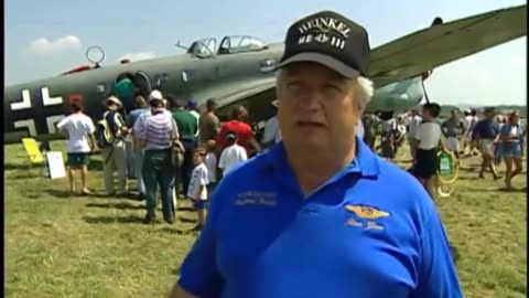 Heinkel HE-111 at the Wings of Eagles Air Show 1997