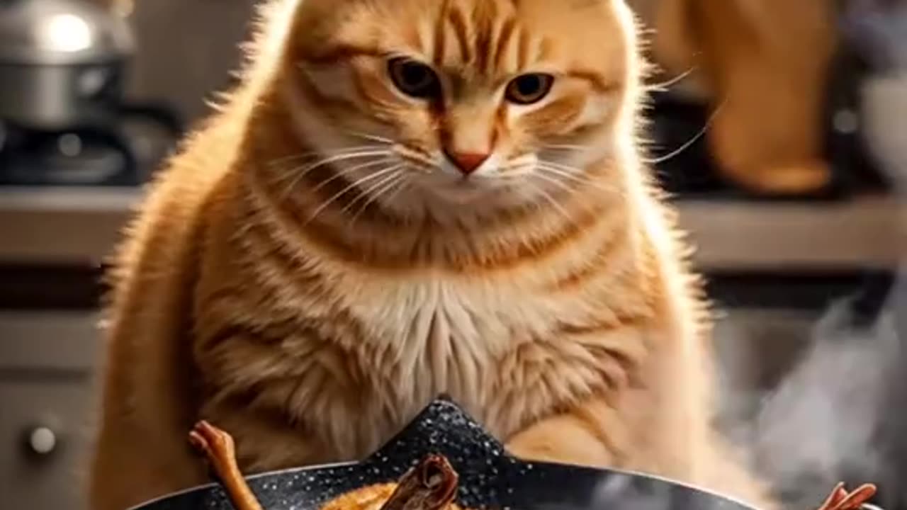 AI Cat video 5
