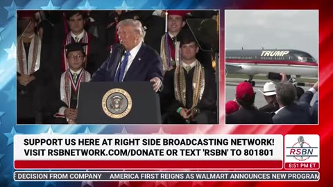 RSBN President Trump Gives Commencement Address at University of Alabama - 5-1-25