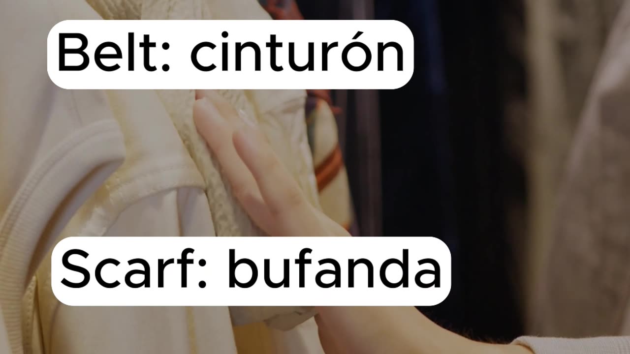 👗 Vocabulario esencial para nombrar la ropa en inglés 👕