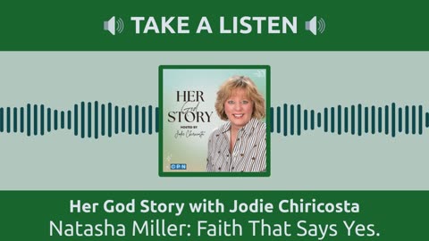 Natasha Miller: Faith That Says Yes!