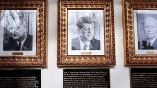 Trump's new White House plaques ditch tradition, stir controversy