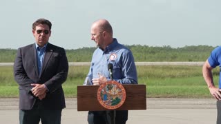 Governor DeSantis Speaks from Alligator Alcatraz