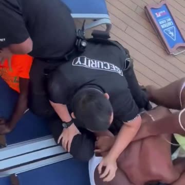 saving all year for your dream cruise, only to be stuck on a ship for days with sub-Saharan folks