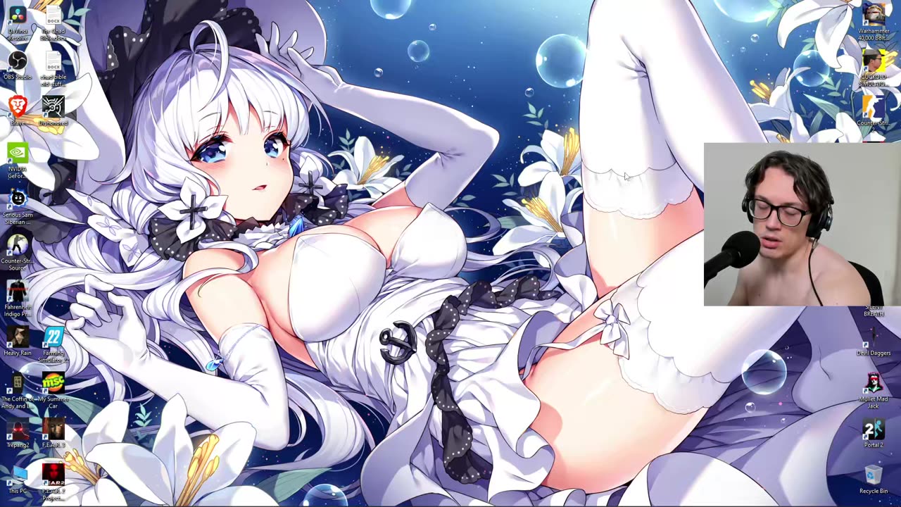 Streaming to no one to fulfill the dumb 5 hour a month paywalled streaming requiremen (12/1/2025)