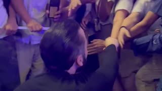 El Salvador's President Nayib Bukele shows young people some love!