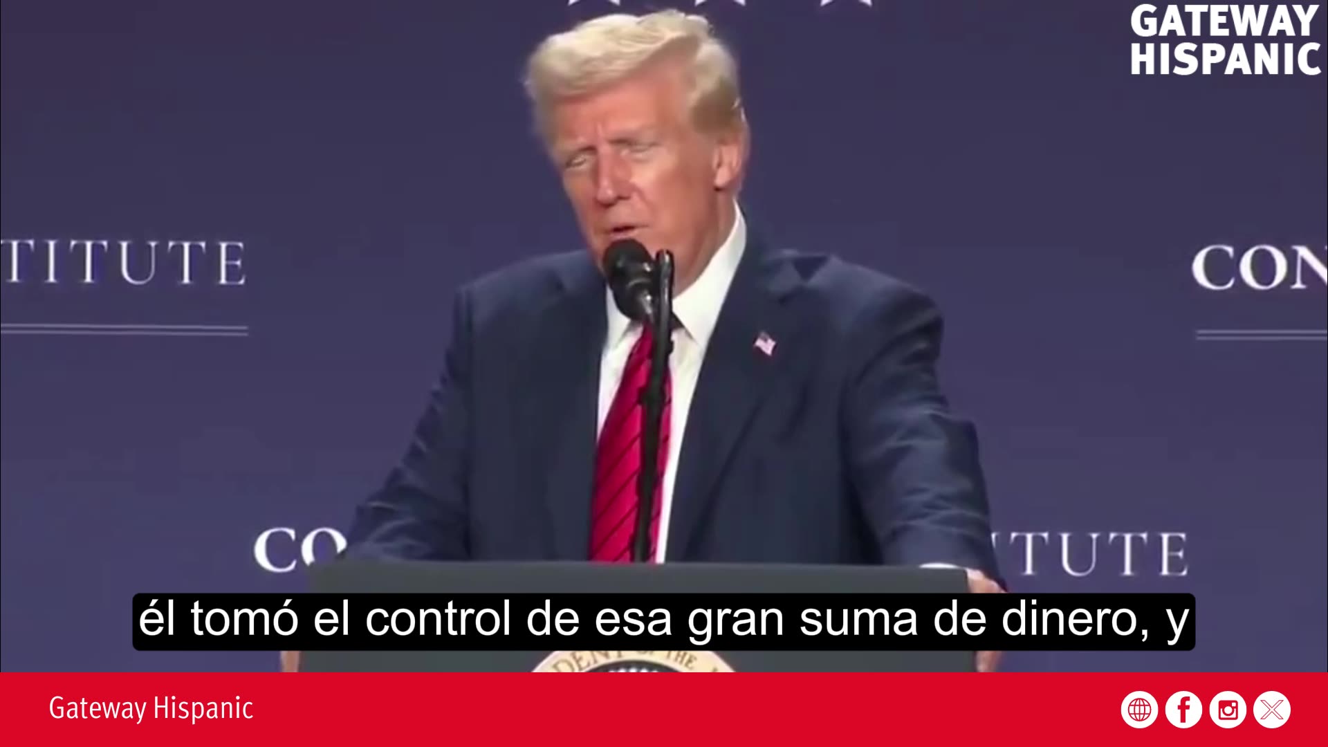 President Trump called for Congress to abolish the income tax