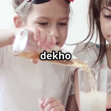 Walking Water Trick in 60 Seconds! 🌈💧| #kids #shorts