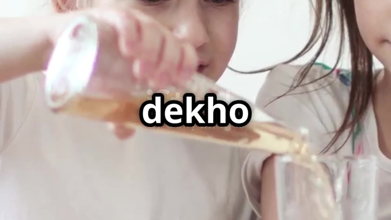 Walking Water Trick in 60 Seconds! 🌈💧| #kids #shorts