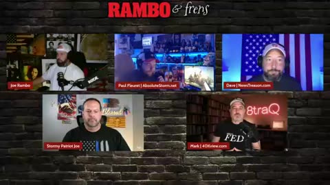 Q News w/ Stormy Patriot Joe, Absolute, Rambo AF, 8traQ: Situation Update!!! - 4/17/25