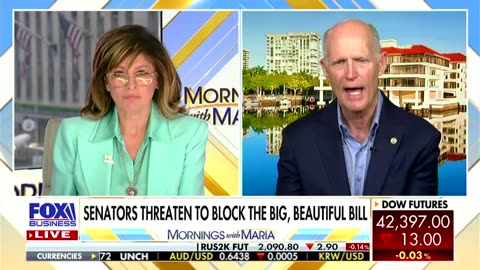 'Identify specifics!' Fox Business host loses patience with Rick Scott on budget