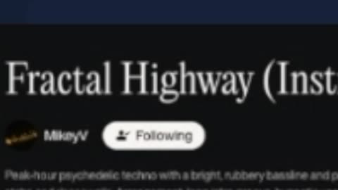 Fractal Highway Lennyv77 and MikeyV Music(remix)