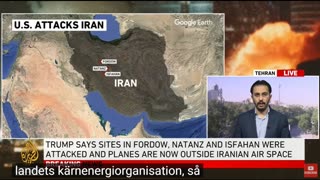 # 1494 - Al Jazeera om Irans reaktion på morgonen. SVENSKTEXTAD.