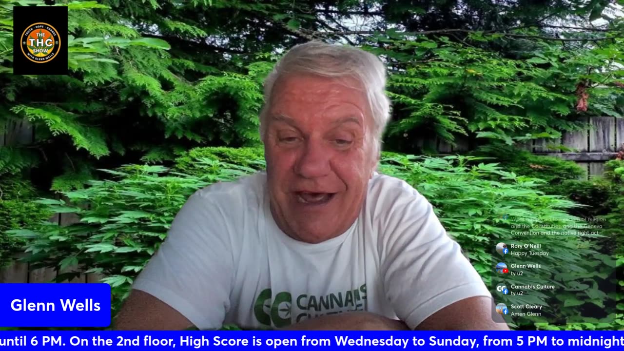 The THC show with Glenn Wells