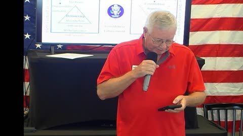 2025-0610 debrief GOP STATE CONVENTION Ron Hooper Mics were blocked