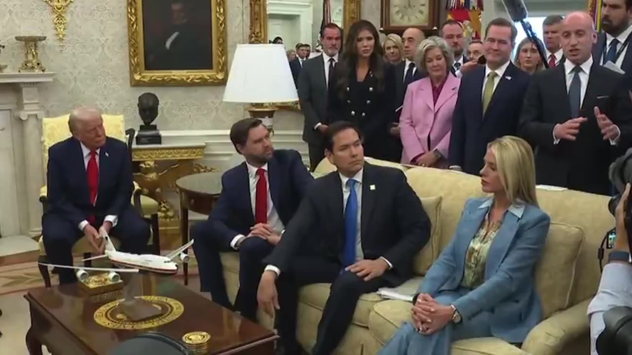 President Trump x Nayib Bukele, Pam Bondi, Stephen Miller, and Marco Rubio