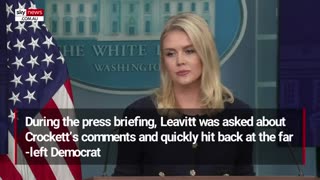 Karoline Leavitt responds to Jasmine Crockett calling Trump supporters 'sick'