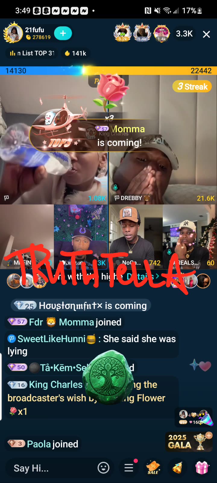 21BADBITCH TEAM PK WITH DREBABY , QUEENIVY, FINESSE , DAREALSUPABIHH & KOB