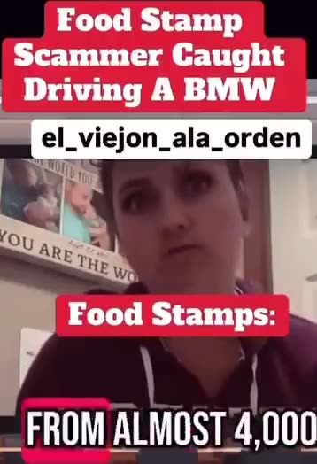 Food stamps vs BMW