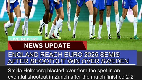 England Reach Euro Semis After Shootout Win O
