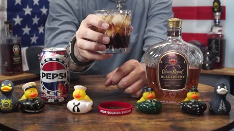 CPL Charles Carroll Jr - Crown Royal Blackberry Whiskey & Pepsi Wild Cherry & Cream Soda