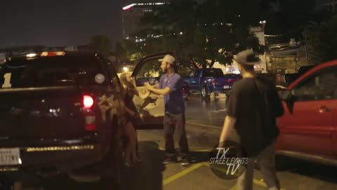 Dude Gets Body Slammed in Brutal Street Fight | Austin, TX