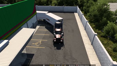 Maniobras Locas #0 como estacionar un bitrain - ATS