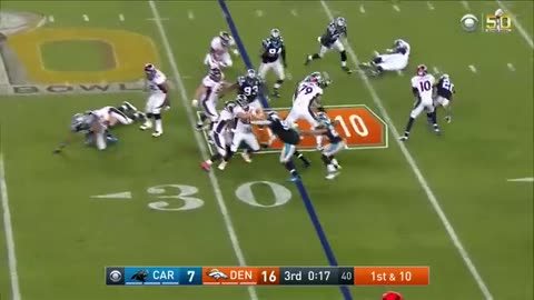 Super bowl # 50, Denver Broncos vs Carolina Panthers February 7, 2016